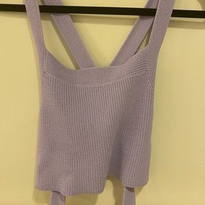 Knit tank top